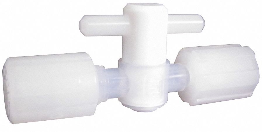 Stopcock Compression 1/8 PFA