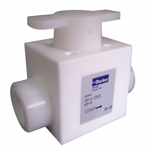 Manual 2-Way Ball Valve NPT PTFE