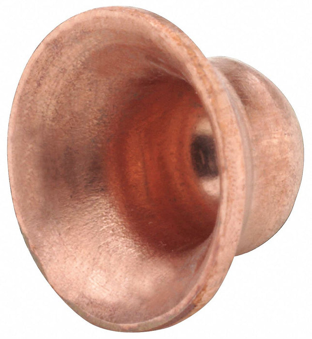 Seal Bonnet Brass Flared 1/4 in PK10
