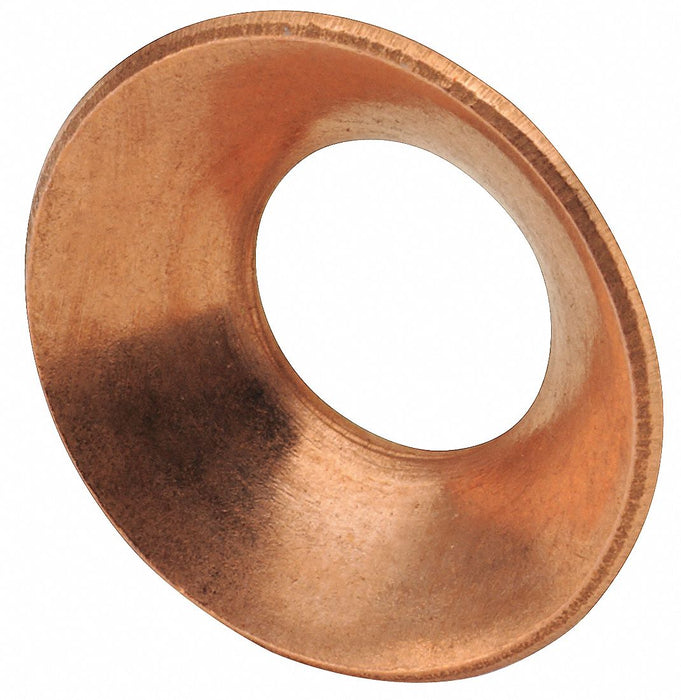 FlaredFittingGasket 1/4in Brass PK10