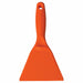 F8986 Hand Scraper Poly 4-3/8 x 9-3/4 Orange