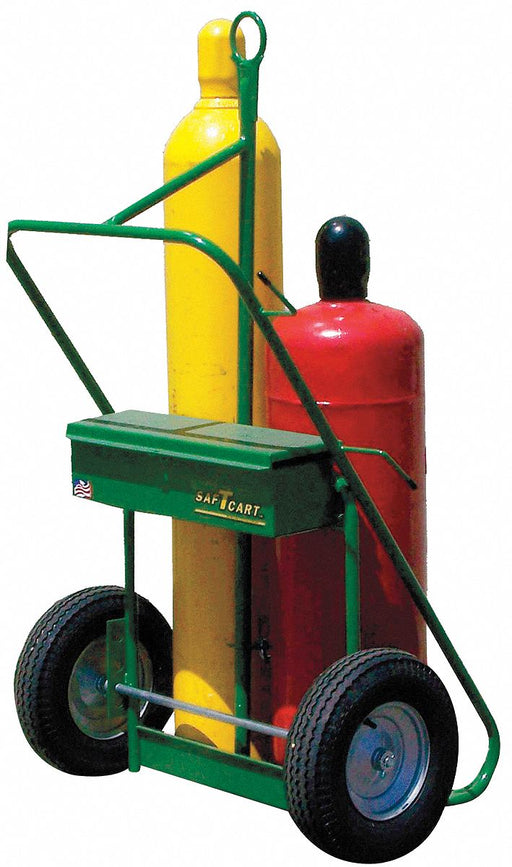 Cylinder HandTruck 780lb 62 x35 x12-1/2 