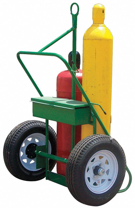 Cylinder HandTruck 1680lb 62 x40 x12-1/2