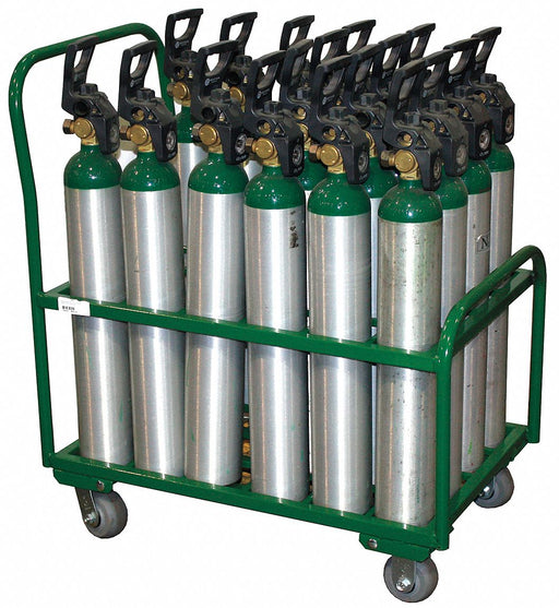Cylinder Trolley 34 in W 2400 lb.