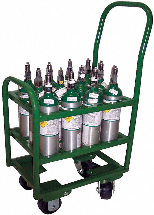 Cylinder Trolley 2400 lb 17-1/2 in W