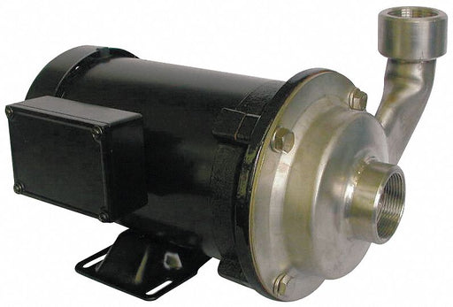 Cntrfug Pmp 316SStl 3P 1 1/4in 1hp 90gpm