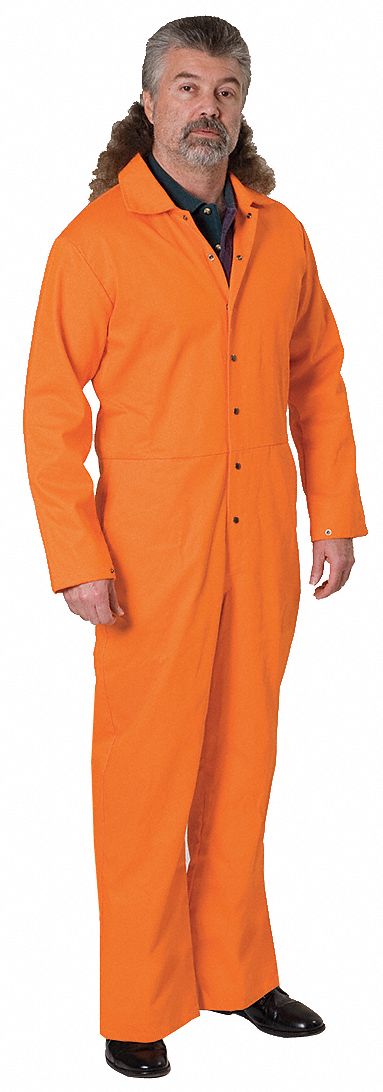 FR Treated Cotton Coverall Orange S