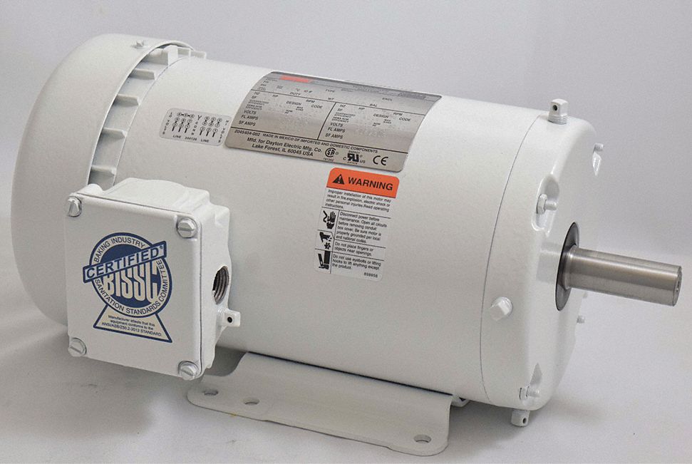 WashdownMotor 2hp 1750RPM 230/460VAC