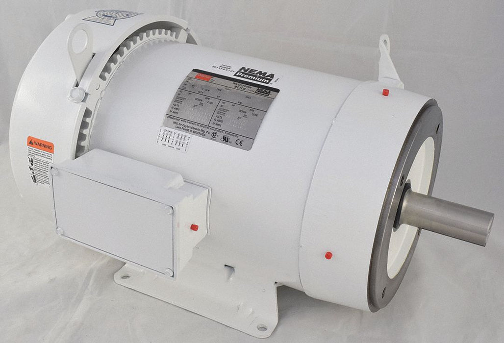 Washdown Motor 10 HP 1760 215TC 230/460V