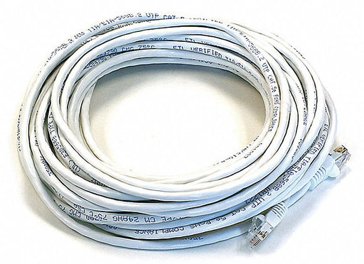 M3396 Patch Cord Cat 6 Booted White 50 ft.