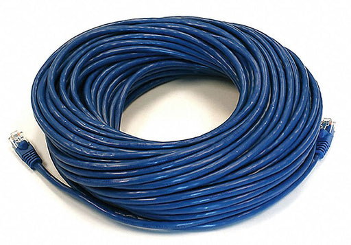 M3396 Patch Cord Cat 6 Booted Blue 100 ft.