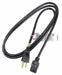 Power Cord 5-15P SJT 6 ft Blk 13A 16/3