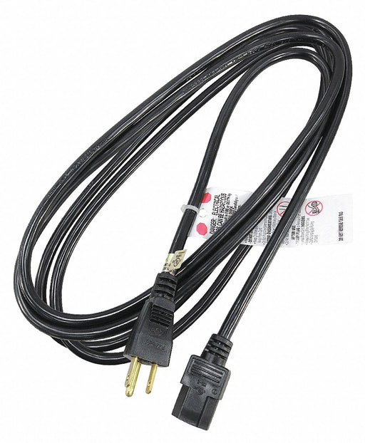 Power Cord IEC C13 SJT 10 ft 18/3 10A