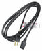 Power Cord 10 ft Black 18 AWG