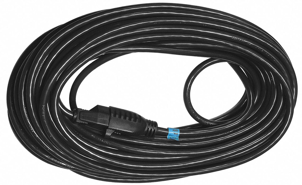 ExtensionCord 100ft Black 12AWG Round