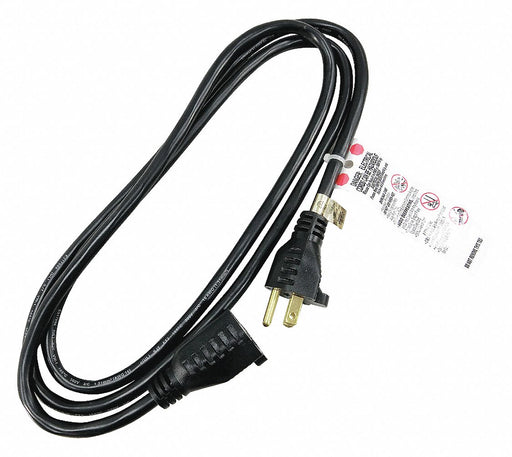 ExtensionCord 6ft Black 16AWG Round