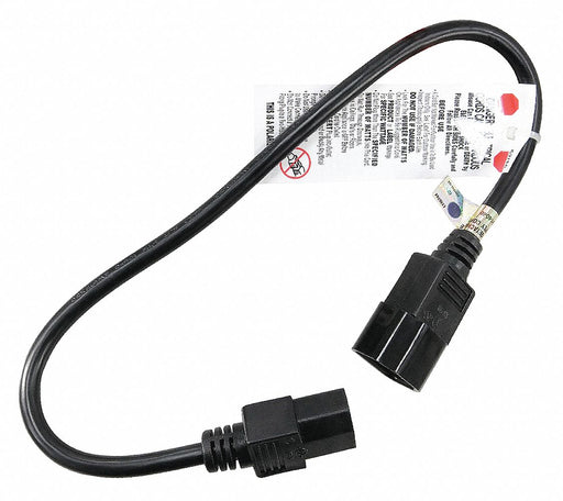 Power Cord IEC C14 SJT 1.5 ft 10A 18/3