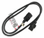 Powr Cord IEC C14 SJT 3 ft Blk 10A 18/3