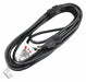 Pwr Cord IEC C14 SJT 15 ft Blk 10A 18/3
