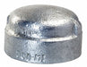 Round Cap Malleable Iron 3 in FNPT