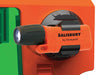 Flashlight Clip Plastic Orange Black