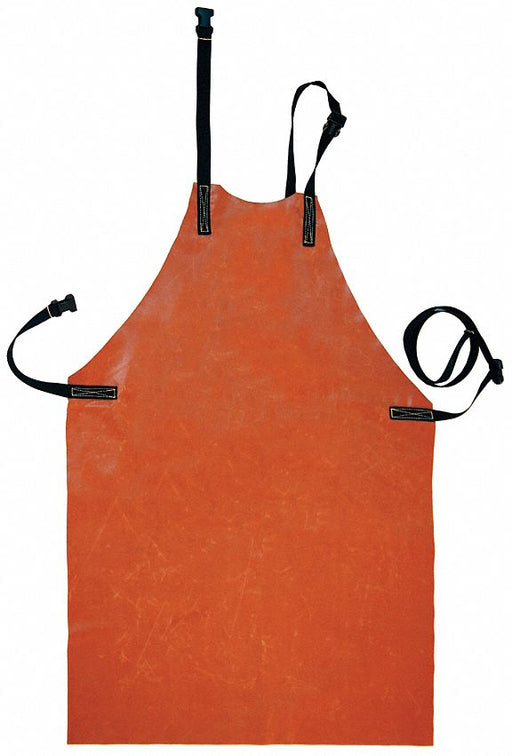 Flame-Resistant Ins. Apron Brown 42 In
