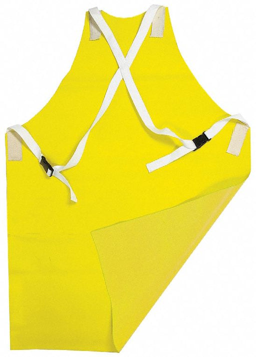 Flame-Resistant Ins. Apron Yellow 42 In