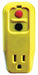 Plug-In GFCI w/o Cord 15A Yel 120V