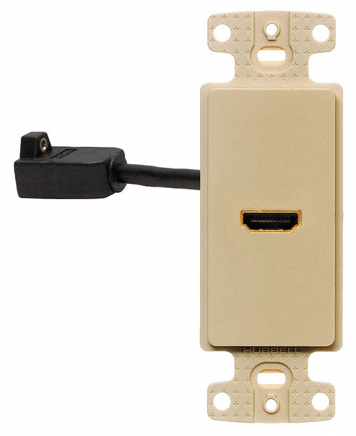 Video Wall Plate and Jack HDMI Ivory