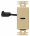 Video Wall Plate and Jack HDMI Ivory