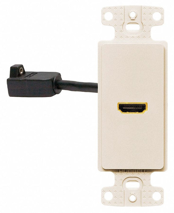 Video Wall Plate and Jack HDMI Lt Al