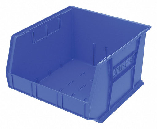 F8693 Hang and Stack Bin Blue Plastic 11 in