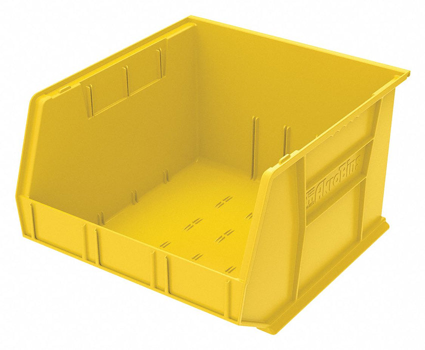 F8693 HangandStackBin 18inL 16.5inW Plastic