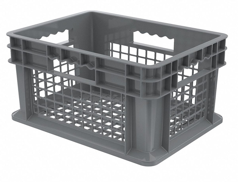 G6565 Straight Wall Ctr Gray Vented IndGrdPoly