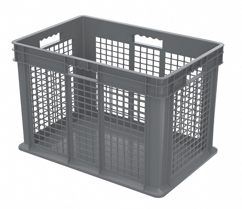 G6572 Straight Wall Ctr Gray Vented IndGrdPoly