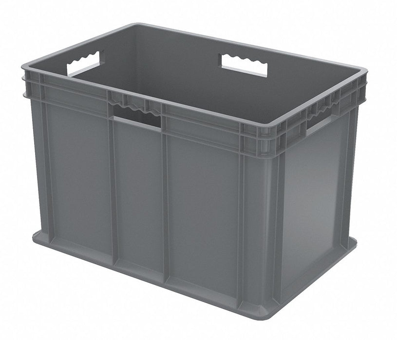 G6570 Straight Wall Ctr Gray Solid IndGrdPoly