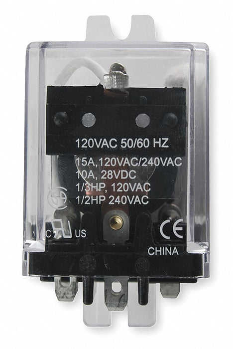 Flange Relay 240VAC 5 Pins 15A @ 277V AC
