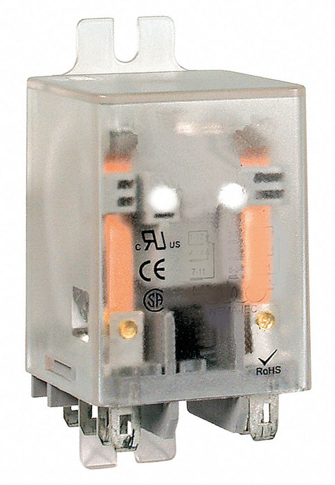H8097 Flange Relay 24VAC 8 Pins 10A @ 277V AC