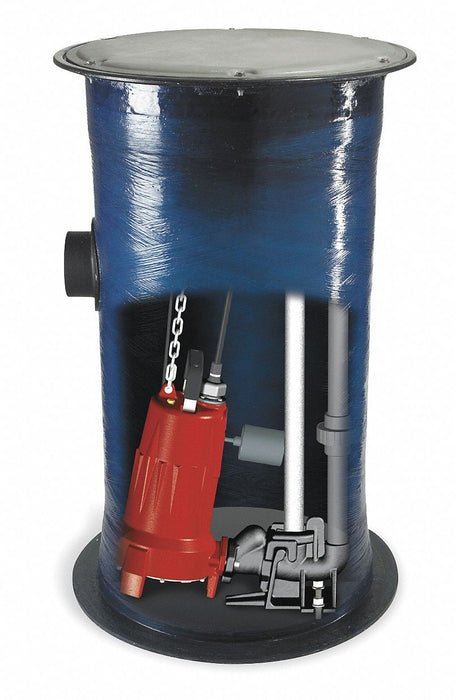 2 HP Grinder Pump System 208/230VAC