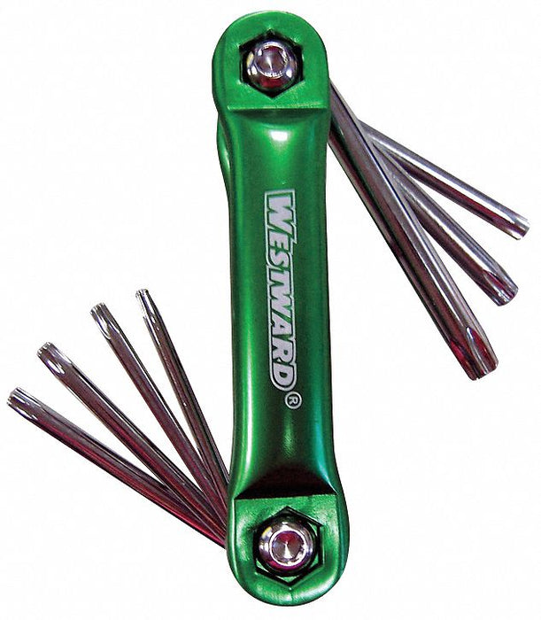 Torx Key Set Folding Shape 2 in to 3 in
