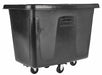 Cube Truck HDPE Black 11.9 cu ft.