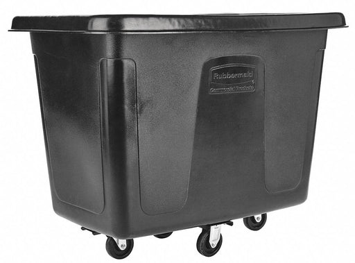 Cube Truck HDPE Black 11.9 cu ft.