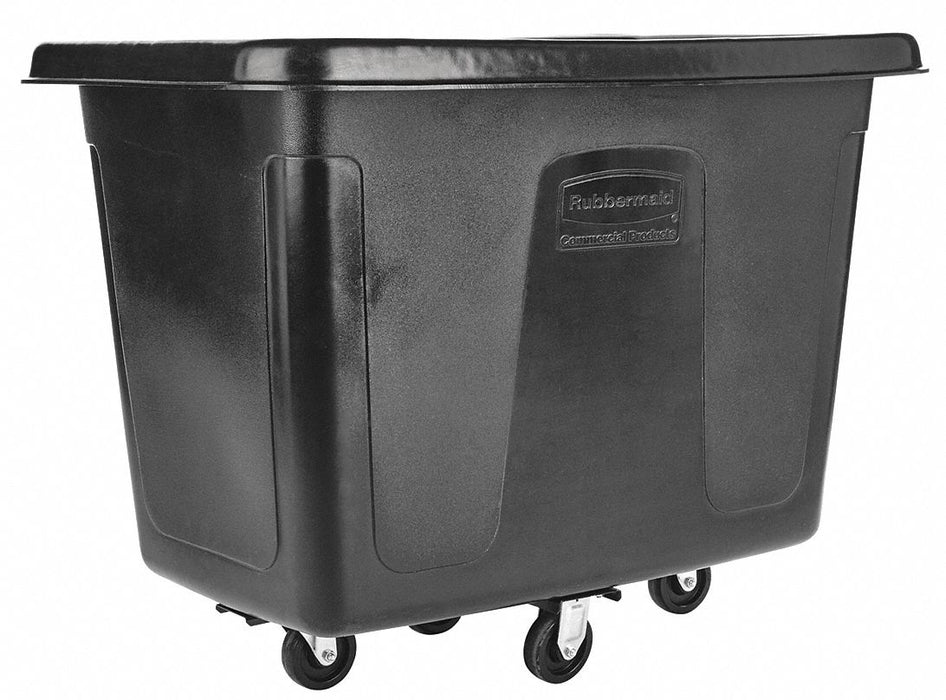 Cube Truck HDPE Black 11.9 cu ft.