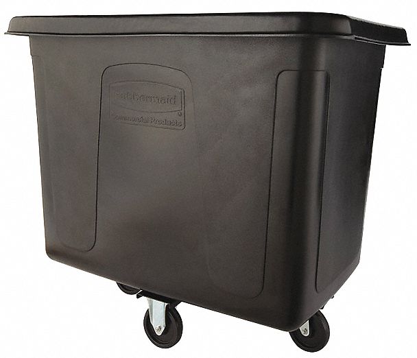 Cube Truck HDPE Black 14.0 cu ft.