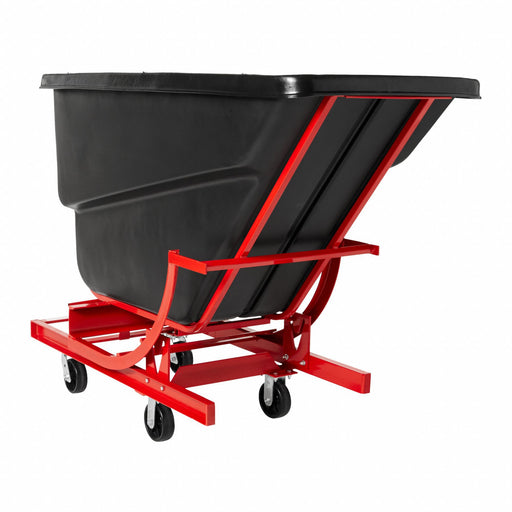 Self Dumping Hopper Black 1 000 lb