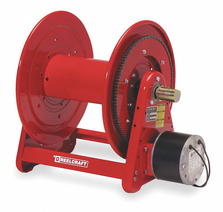 Motor Hose Reel 200 ft (1/2 in I.D.) Red