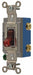Pilot Wll Switch Red 15A Bk Sd SnglPole