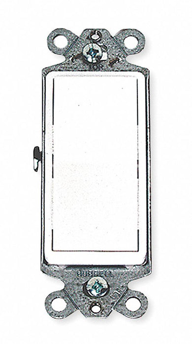 Wall Switch Wht 20A Back Side SnglPole