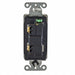 Wall Switch Gray 20A Back Side SnglPole