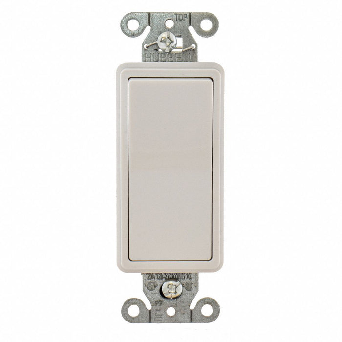 Wall Switch White 20 A Back Side 3-Way